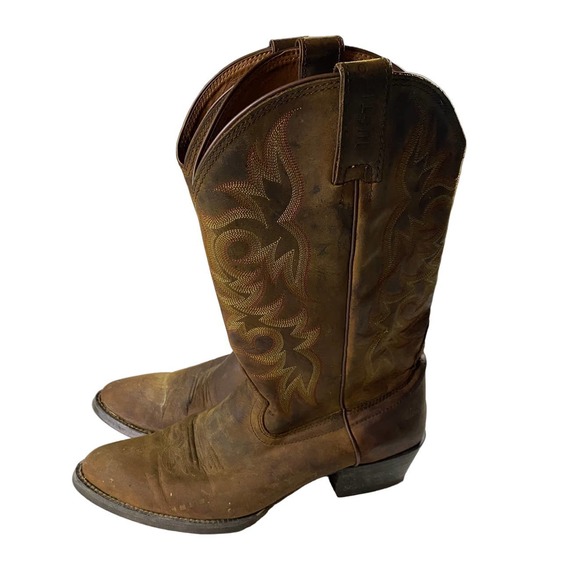 Justin Boots Brown Western Boots Men\'s Size 10.5 Justin Boots: Men main image 4